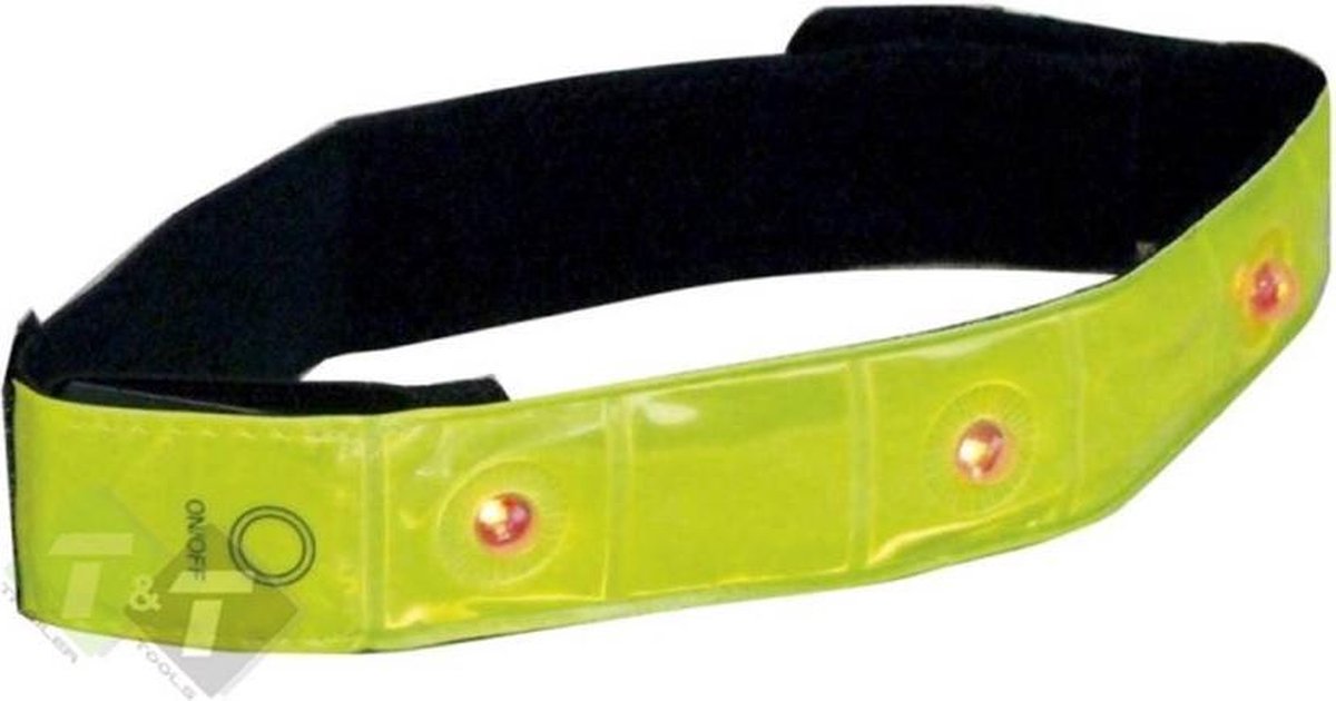 Huismerk Reflectie Veiligheidsband - Incl. LED