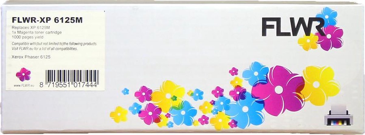 Xerox FLWR - Toner / 6125 / - Geschikt voor Phaser Phaser - Magenta