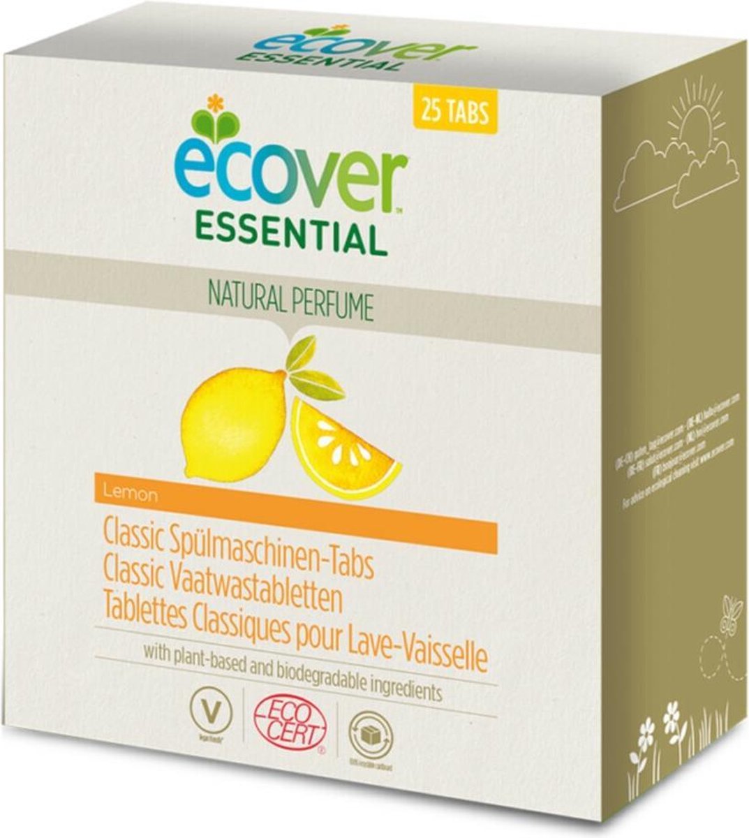 Ecover Vaatwastabletten Essential Citroen - 70 Stuks
