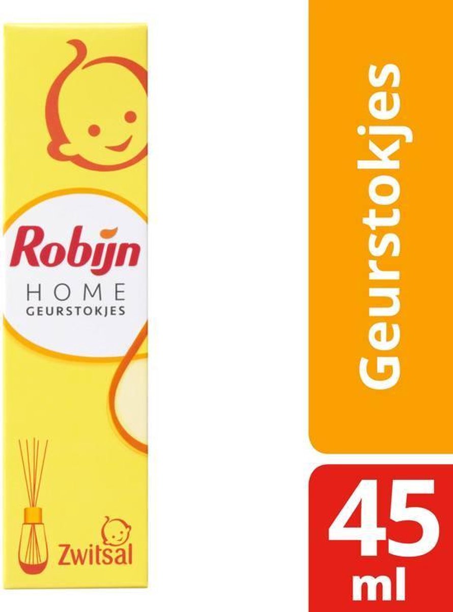 Robijn Home Geurstokjes Zwitsal - 45 ml
