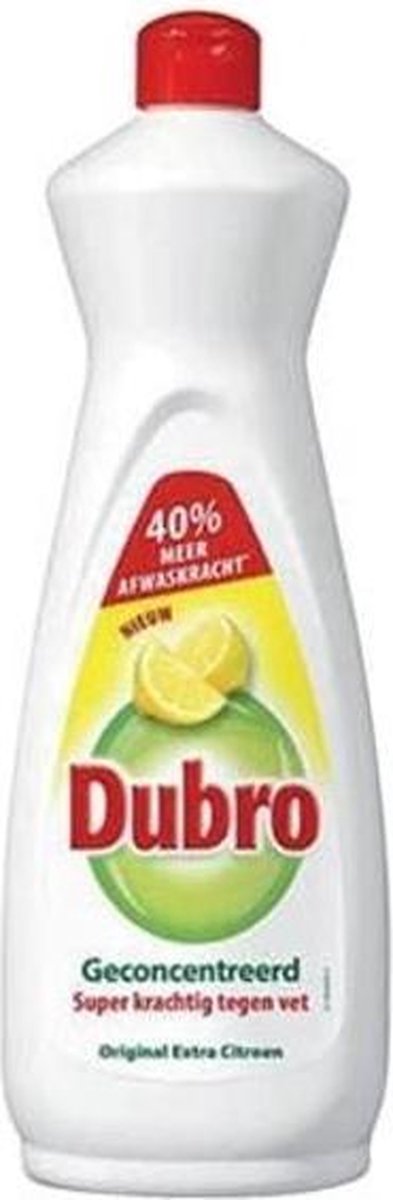 Dubro Afwasmiddel Extra Citroen- 900ml