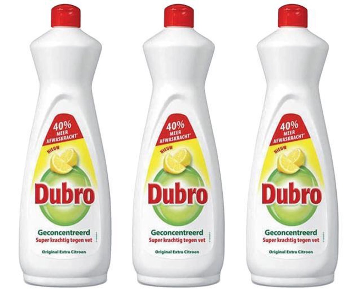Dubro Afwasmiddel Extra Citroen- 900ml