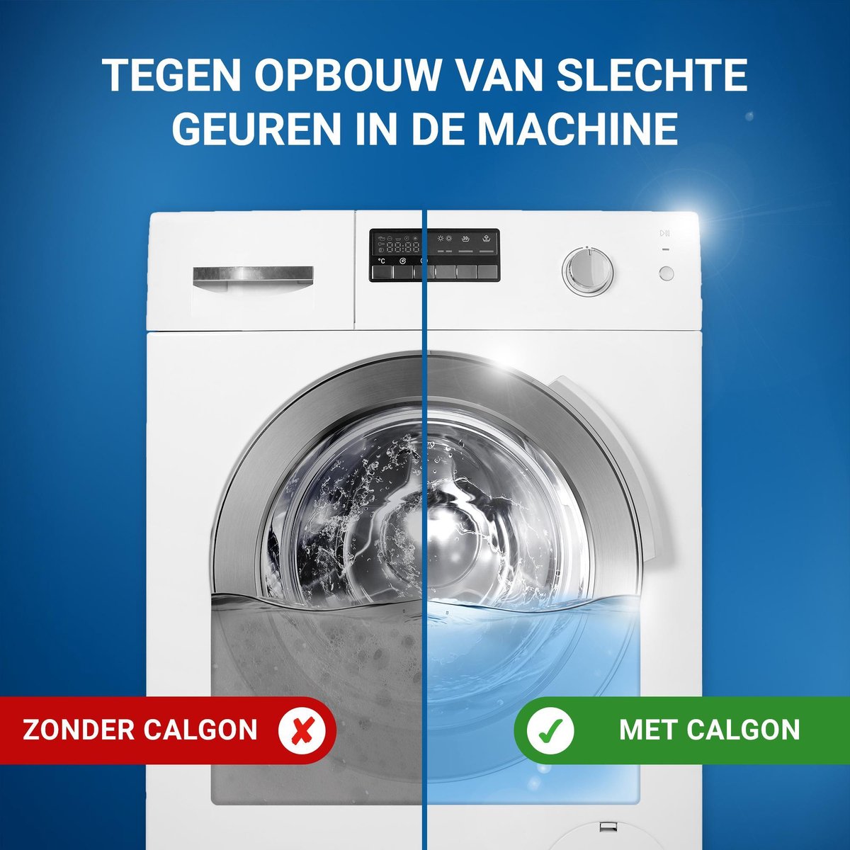 Calgon Ontkalkingspoeder voor Wasmachines - 60 wasbeurten