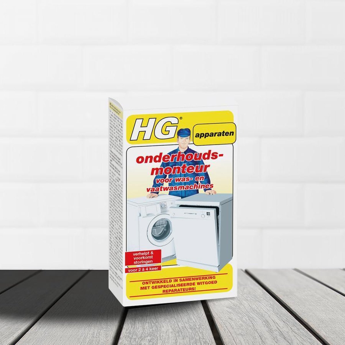 Hg Onderhoudsmonteur Voor Was- En Vaatwasmachines - 200 ml