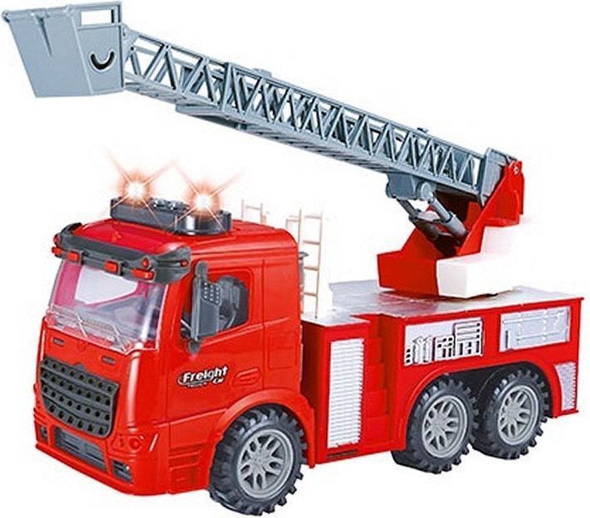Huismerk Toi-toys Brandweerwagen Met Verkeerslichten - 58 cm - Rood