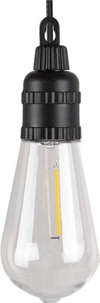 Hofftech Solar Led Lichtsnoer 10 Led Lampen - 7.5 meter
