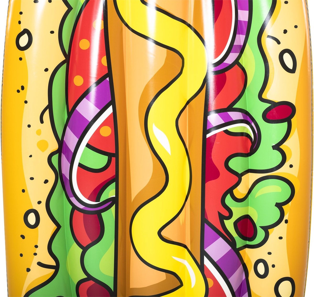 Bestway Luchtbed Hotdog - 190 x 109 cm