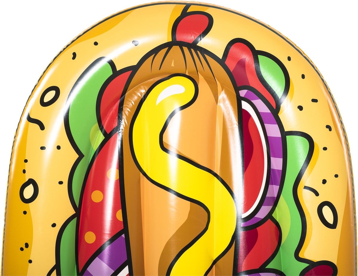 Bestway Luchtbed Hotdog - 190 x 109 cm