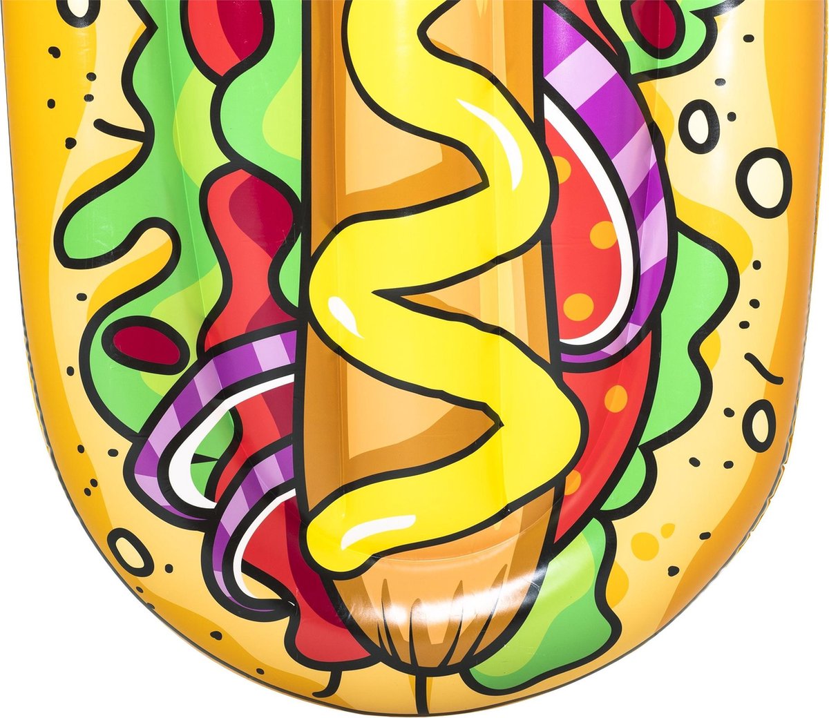 Bestway Luchtbed Hotdog - 190 x 109 cm