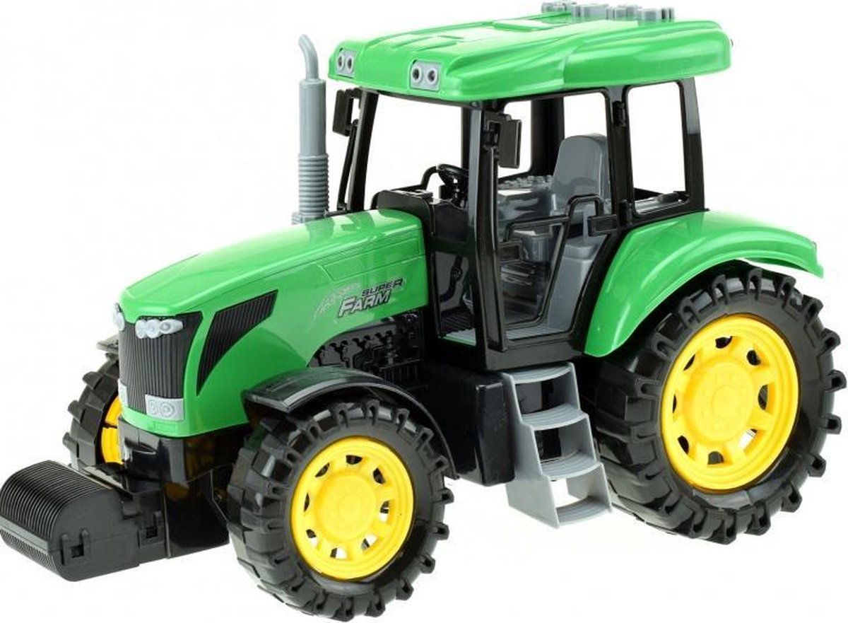 Toi-Toys Tractor Frictie - 31 Cm - Groen