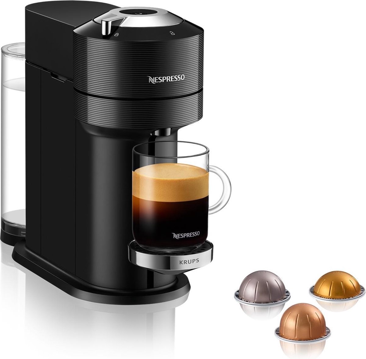 KRUPS Nespresso Vertuo Next XN9108 - Zwart