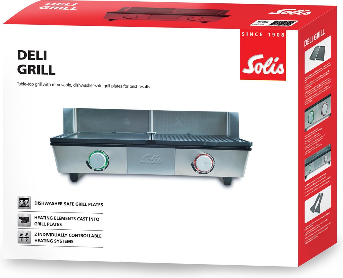 Solis Deli Grill - Zwart