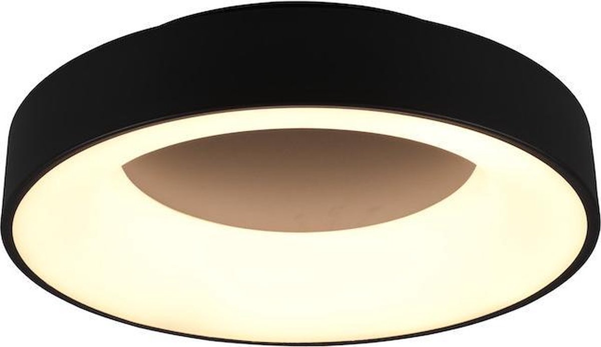 TRIO Girona Plafonnière Ø 45 cm - Zwart