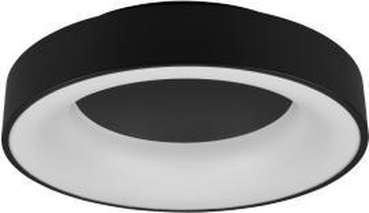 TRIO Girona Plafonnière Ø 45 cm - Zwart