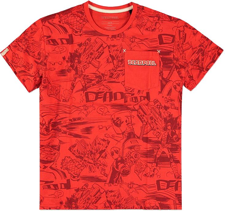 Difuzed Deadpool - All-over - Men's T-shirt