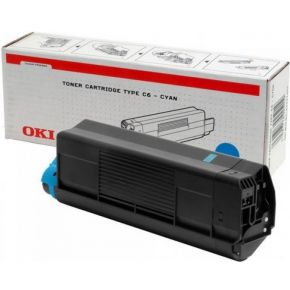 Oki Cyan Toner Cartridge C5100/C5300