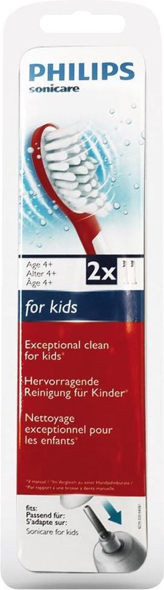 Philips Sonicare for Kids HX6032/33 (2 stuks) - Wit
