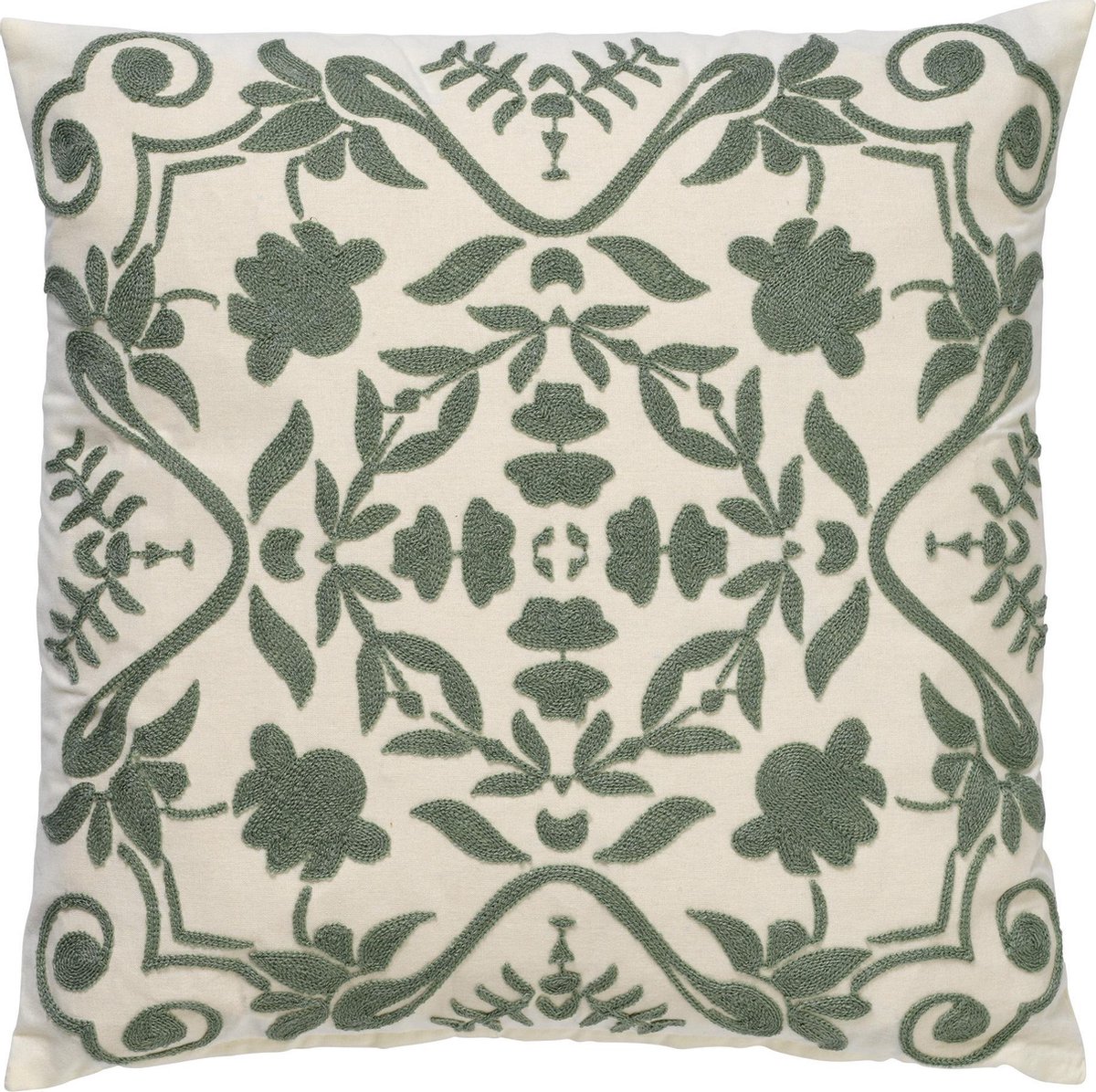 Trendhopper Kussenhoes Mena 45x45 jade - Groen