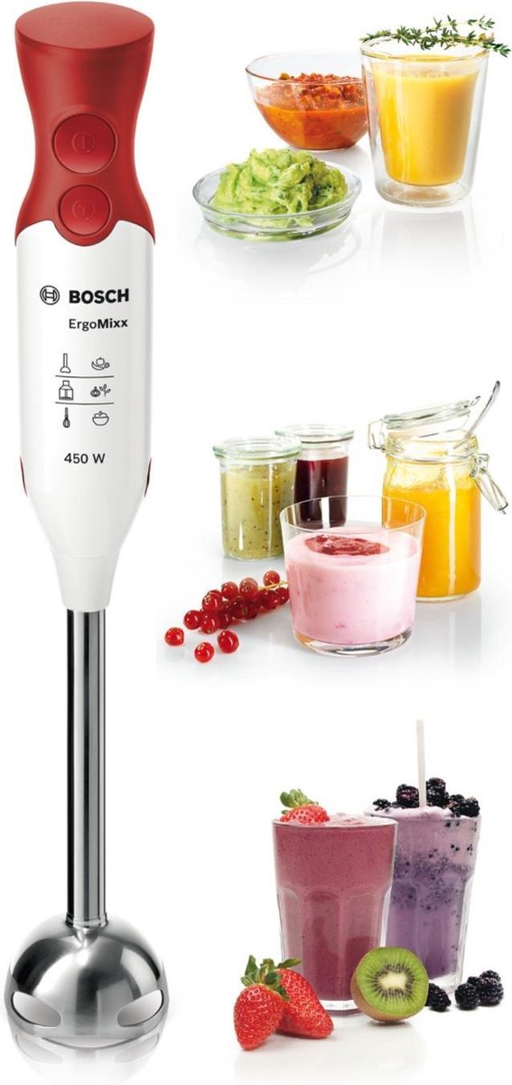 Bosch Msm64110 Staafmixer - Rood