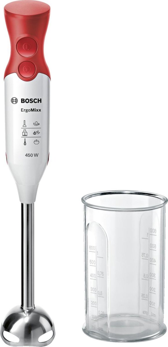 Bosch Msm64110 Staafmixer - Rojo