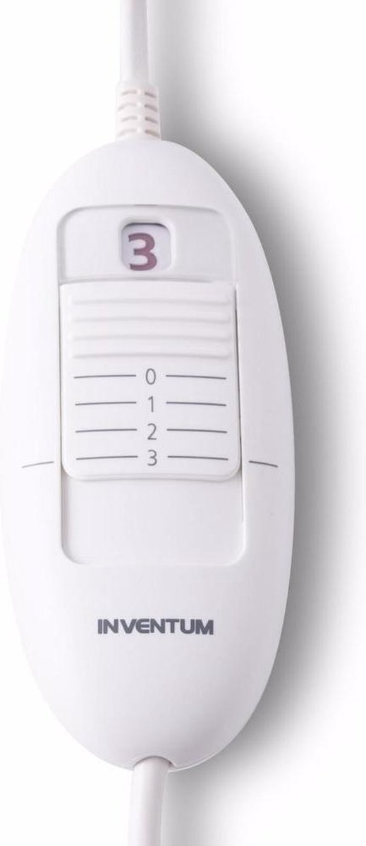 Inventum Elektrische Deken 236i - 2 Persoons - Blauw