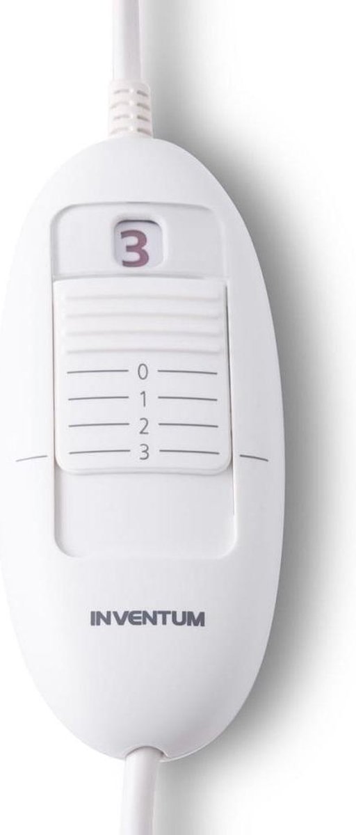 Inventum Elektrische Deken 236i - 2 Persoons - Blauw