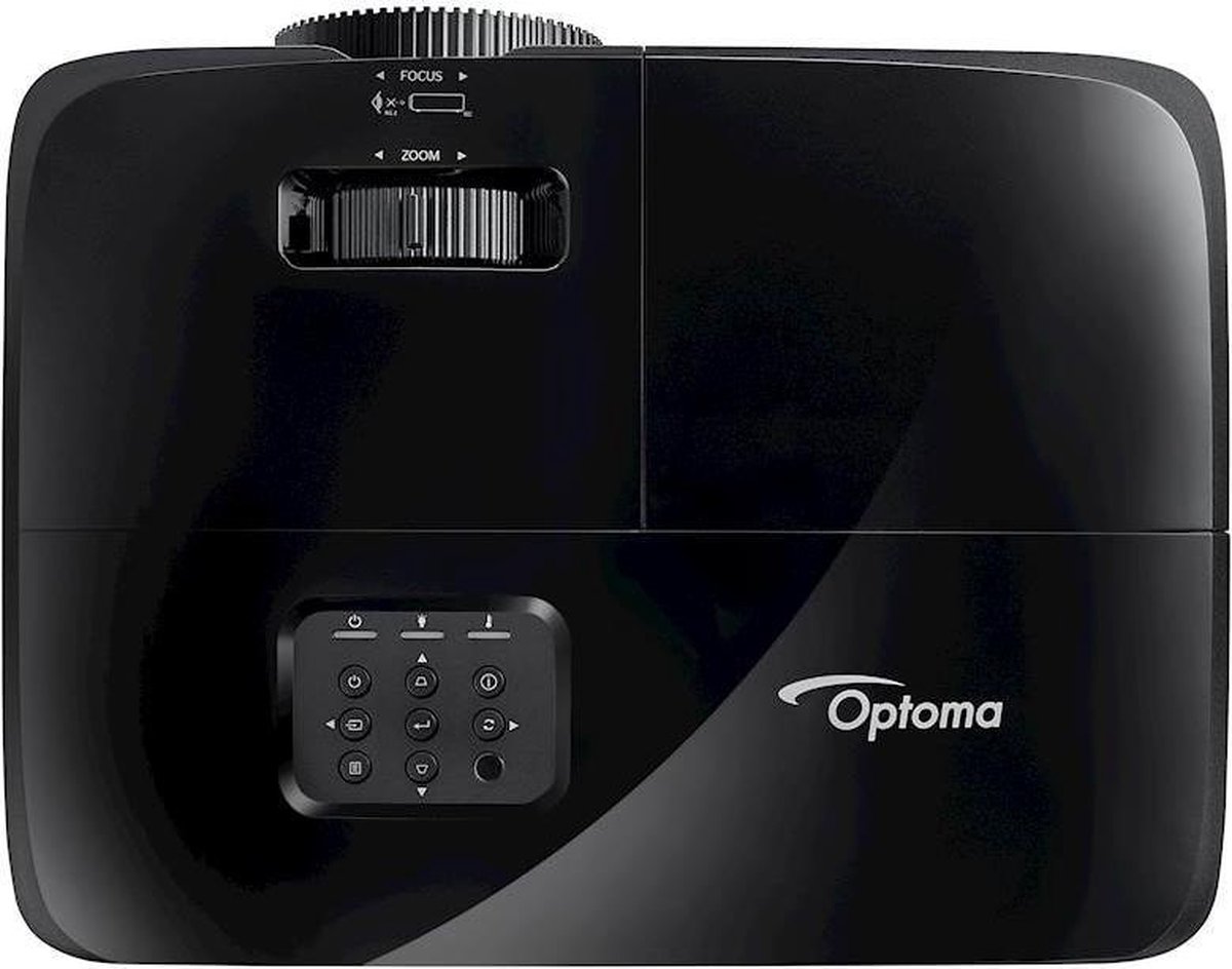 OPTOMA DW322 beamer/projector Desktopprojector 3800 ANSI lumens DLP WXGA (1280x800) 3D - Zwart