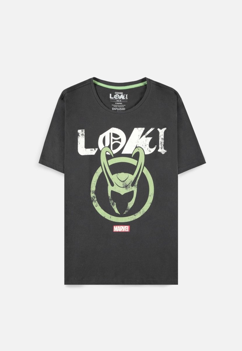 Difuzed Marvel - Loki - Logo Badge - Men's T-shirt