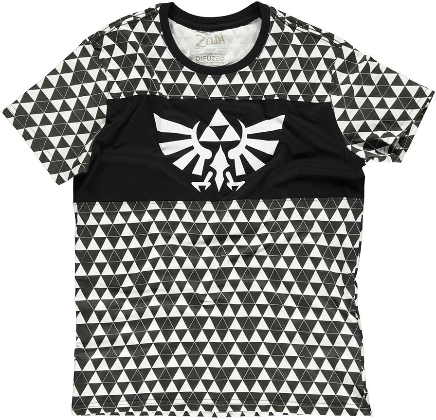 Difuzed Zelda - Triforce Checker Men's T-shirt