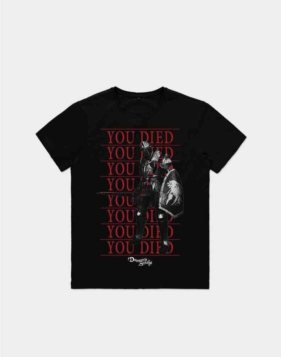 Difuzed Demon's Souls - You Died Knight - Men's Short Sleeve T-Shirt