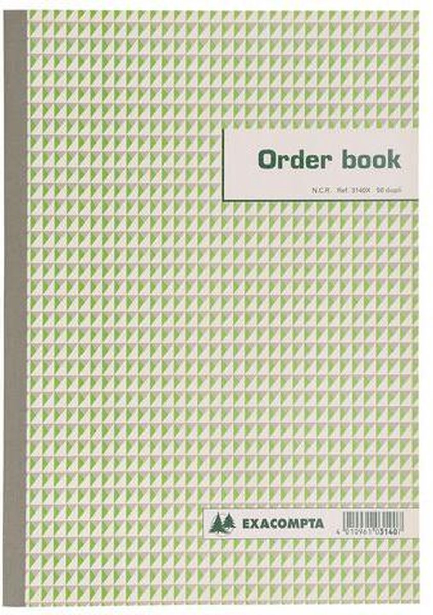 Exacompta Orderbook, Ft 13,5 X 10,5 Cm, Dupli (50 X 2 Vel)