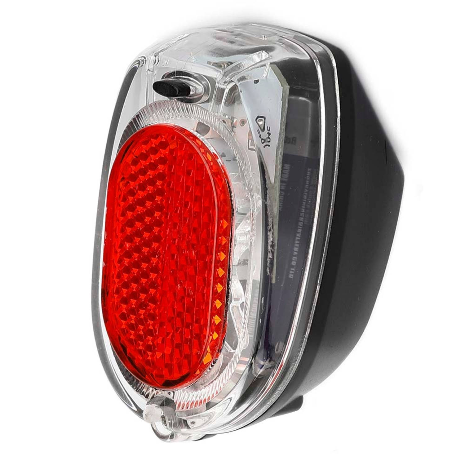 TOM Achterlicht Tunnel Led Batterij - Rood