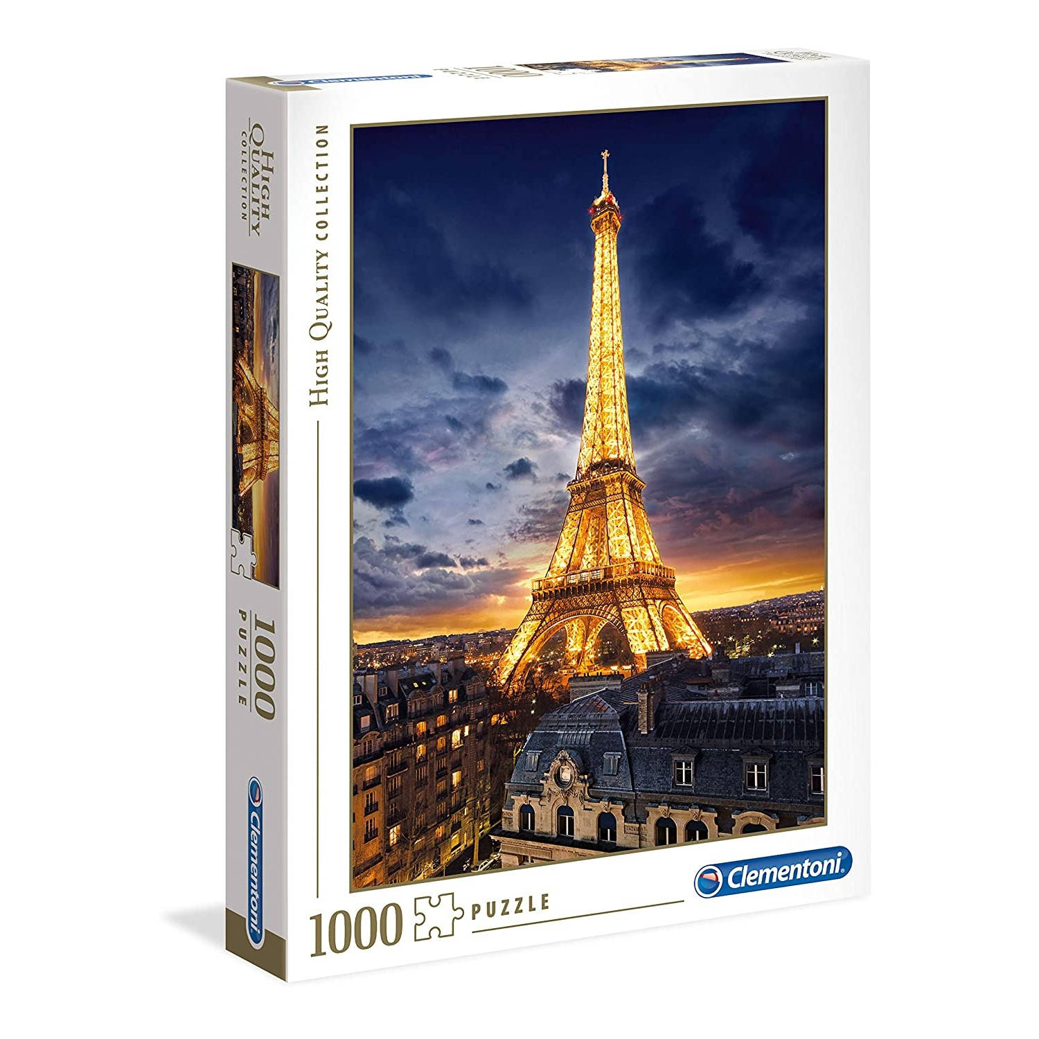 Clementoni Legpuzzel Hq - Tour Eiffel 1000 Stukjes