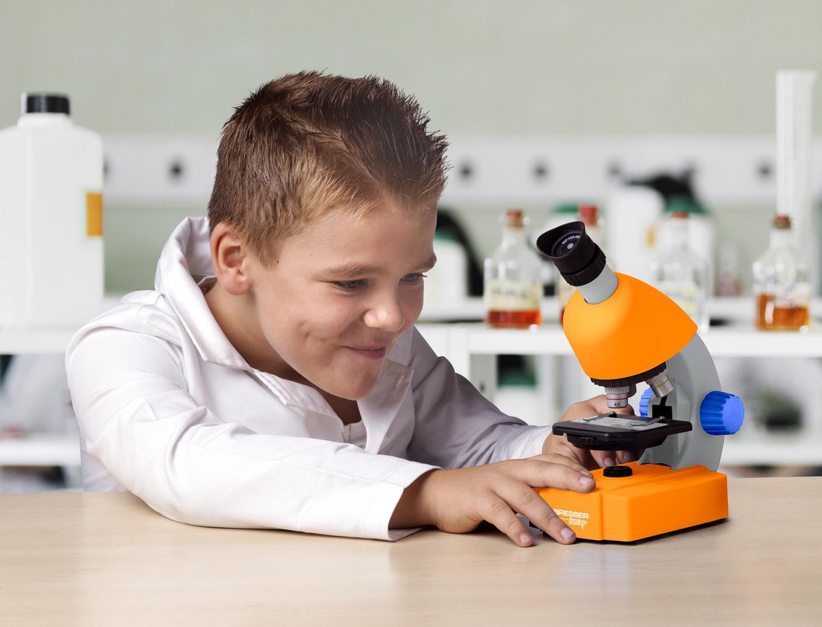 Bresser Telescoop En Microscoop Junior 35 Cm - Oranje