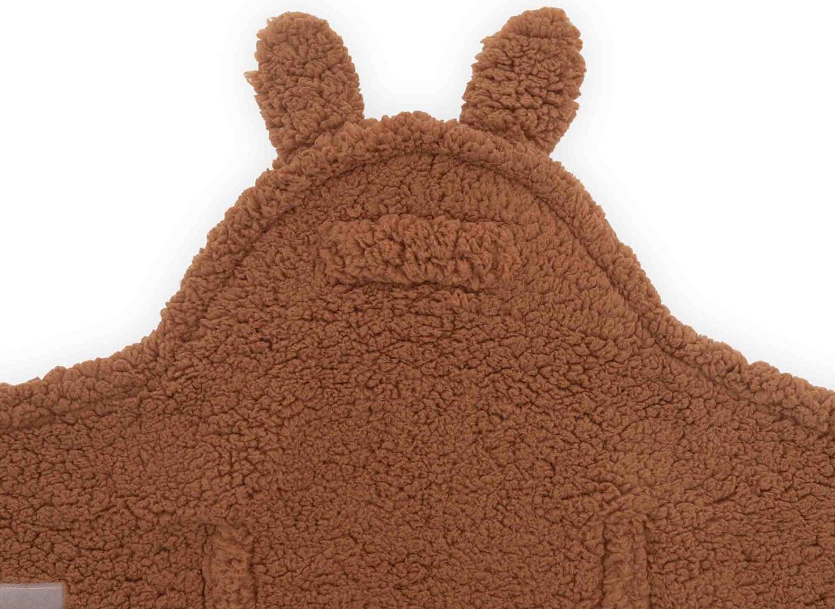Jollein Wikkeldeken Bunny Caramel 100 X 105 Cm - Bruin