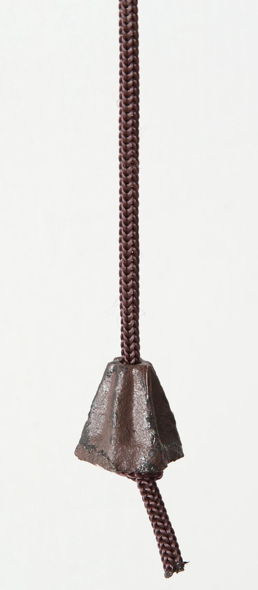 Klassieke deurbel gietijzer 33 cm - - Bruin