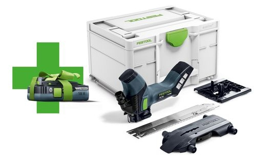 Festool ISC 240 EB-Basic-Promo 2021 18V Li-Ion accu isolatiezaagmachine set (1x 4,0Ah) in systainer - 240mm