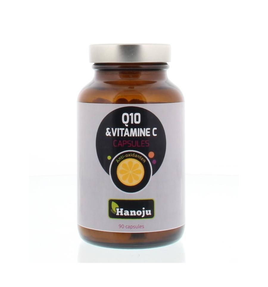 Hanoju Co-enzym Q10 250 mg vitamine C 250 mg 90 capsules