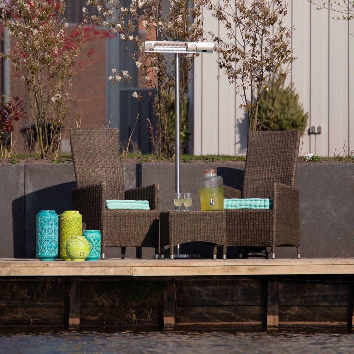 SunRed 2000 Staand - Silver