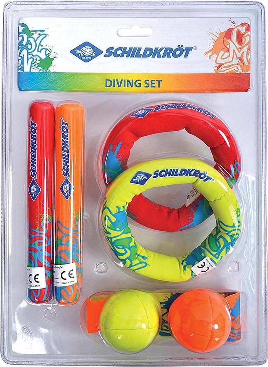Schildkröt Duikset 6-delig - Geel