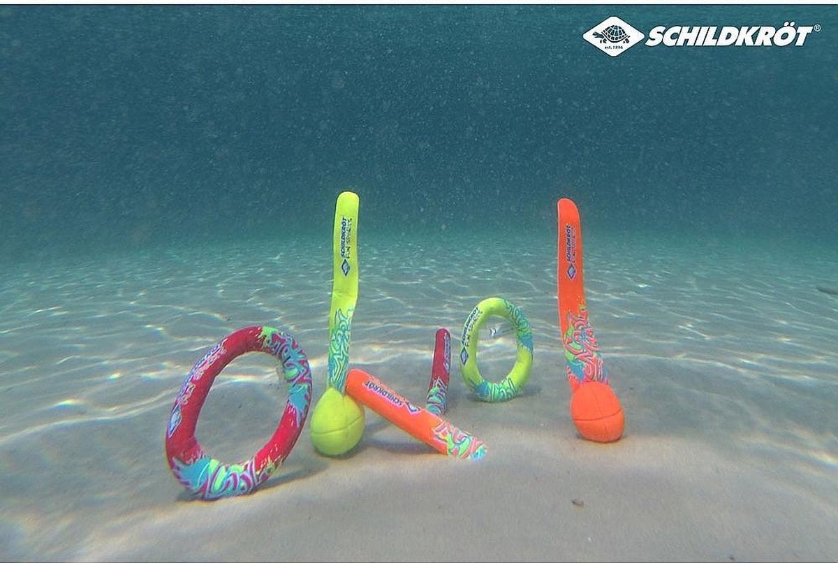 Schildkröt Duikset 6-delig - Geel