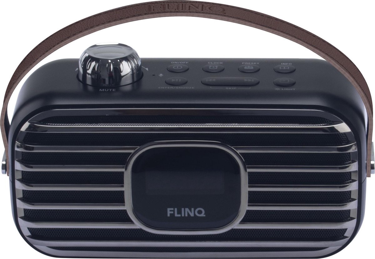 FlinQ Dab+ Radio - Zwart