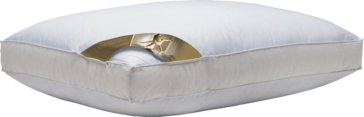 Ten Cate Ganzendonzen 3-kamer Boxkussen - 60x70 - Wit