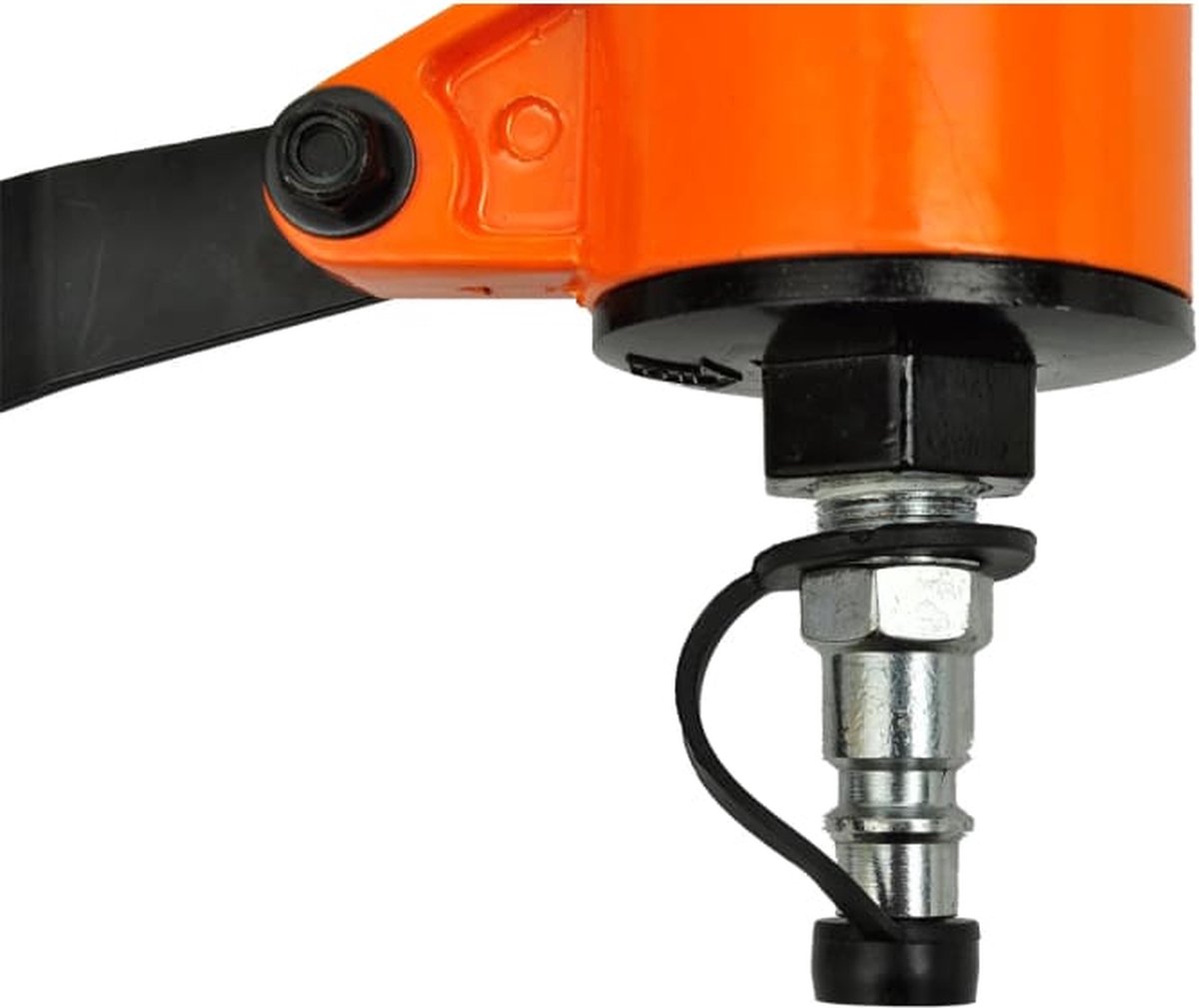 Vidaxl Spijker- En Nietpistool 2-in-1 Pneumatische Lucht - Oranje
