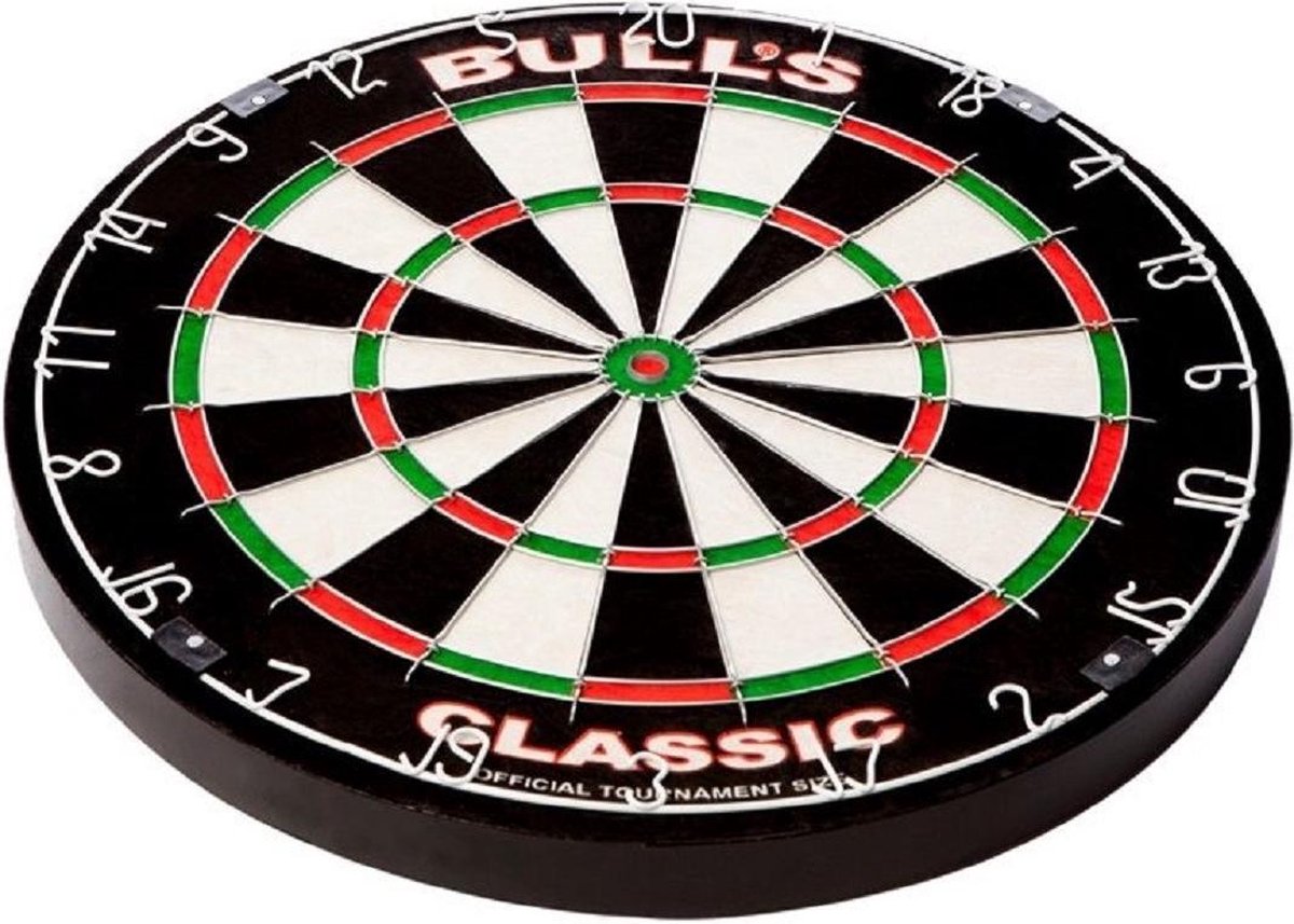Bull's Dartbord Bulls The Classic 45 Cm Met Scorebord Met Marker En Wisser 45x30 Cm