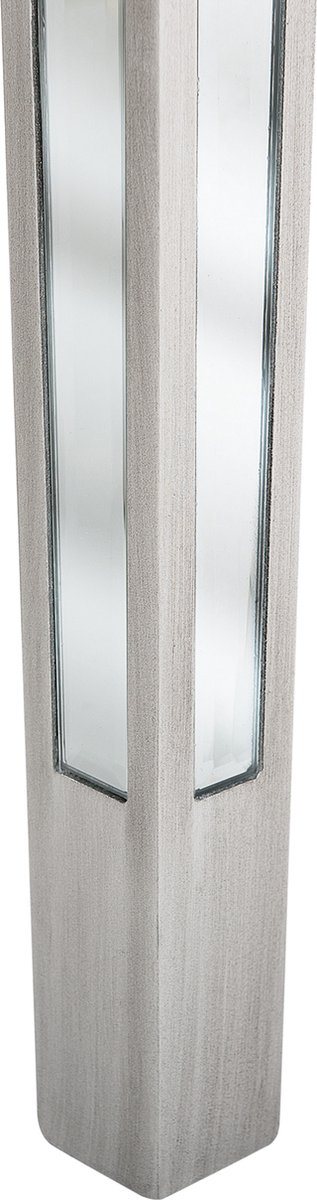 Beliani Tolouse Kaptafel Glas 35 X 90 Cm - Silver