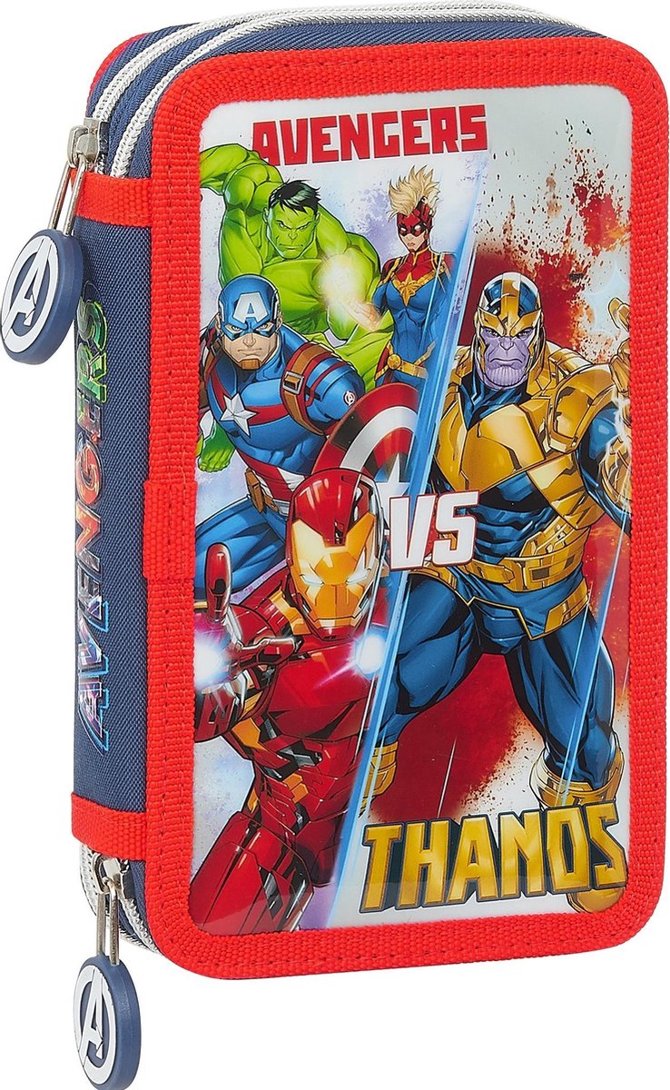 Marvel Avengers Gevuld Etui Heroes Vs Thanos - 28 St. - Polyester