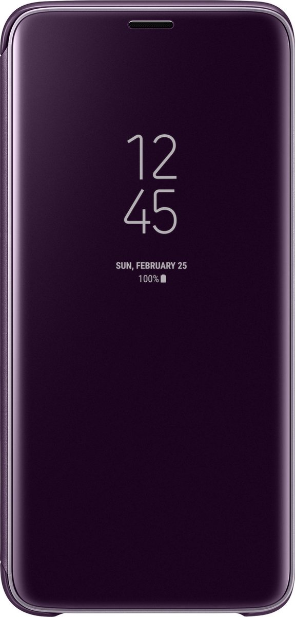 Samsung Clear View Cover Stand S9 - Violet - Púrpura