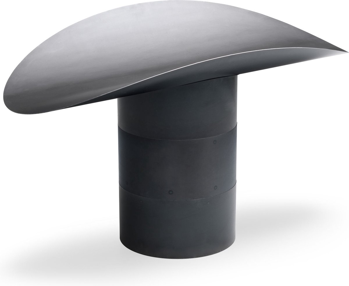 Höfats Vuurschaal Ellipse 110 X 57 X 36 Cm Rvs - Grijs