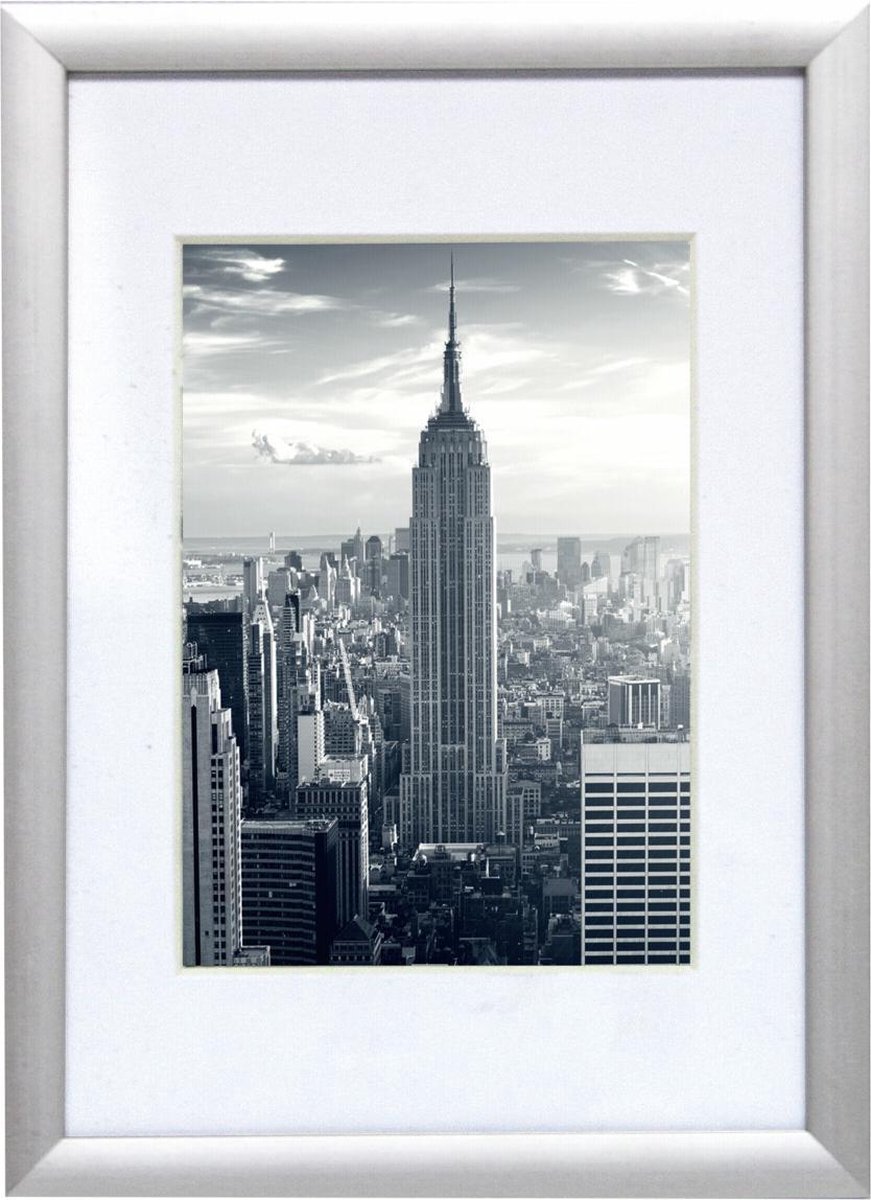 Henzo Fotolijst Manhattan - 15 X 20 Cm - Zilverkleurig